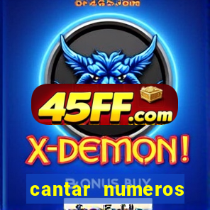 cantar numeros bingo online